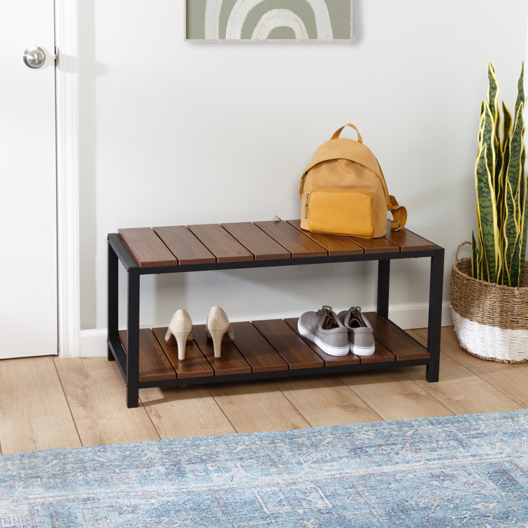 8 Pair Shoe Storage Bench